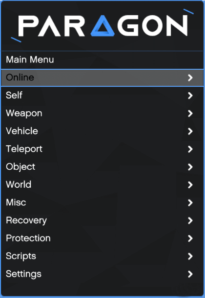 Paragon Mod Menu